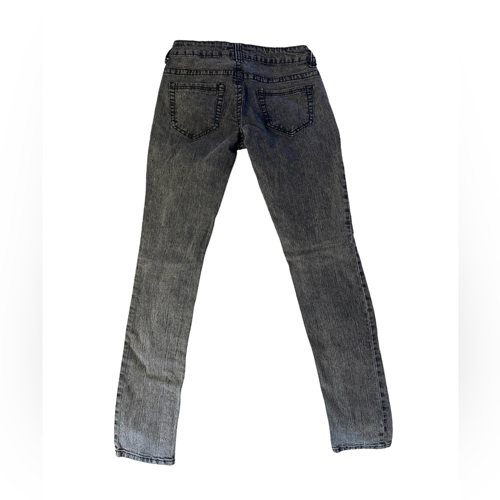Forever 21 Gray Stone Wash Fade Skinny Jeans Size 27 - Picture 3 of 9